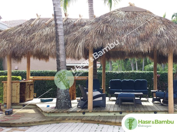 Saçaklı Ot Çatılar